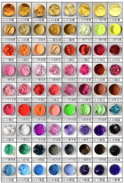 TPR专用色膏色浆